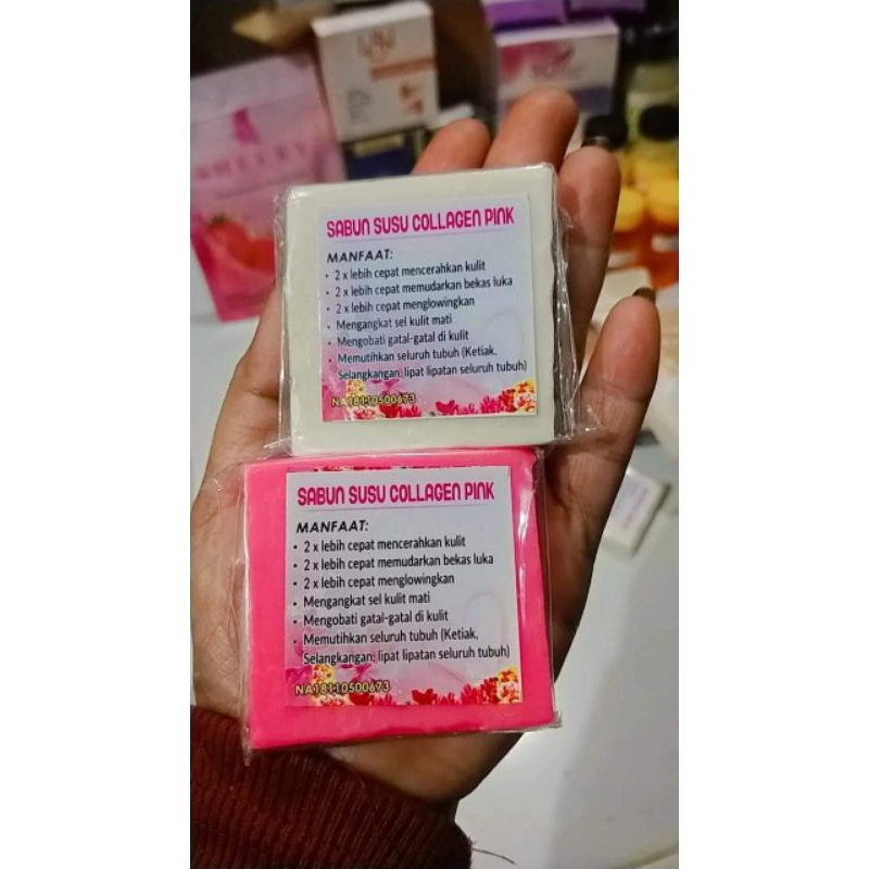 Sabun Susu Collagen Pemutih