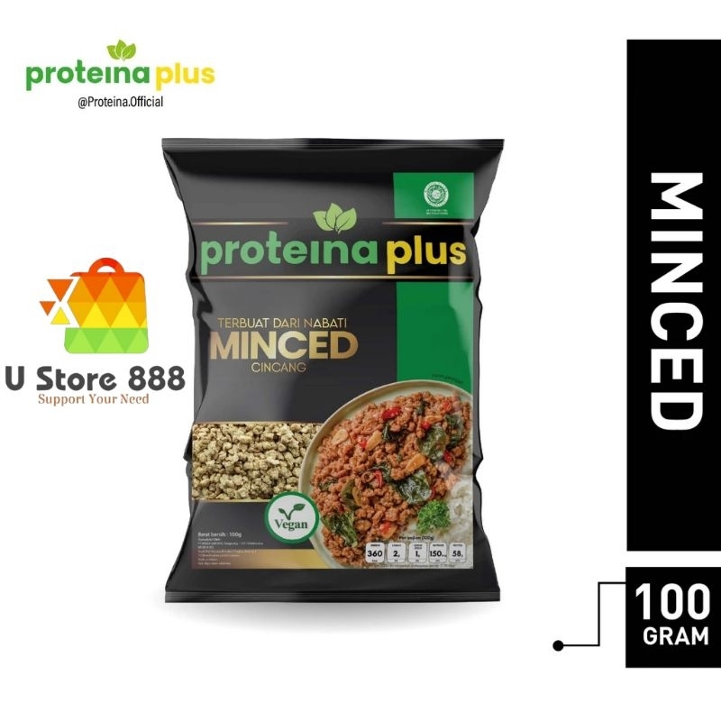 

Sekar_Shop07 Proteina Plus Proteina Protein Nabati Daging Nabati / Makanan Mpasi / Proteina Soy Meat