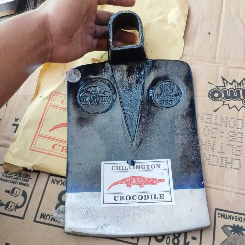 Cangkul Cap Buaya Asli Baja Original Produk Import - Pacul Sawah Anti Lengket Tajam Tebal Peralatan Tani pacol crocodaile
