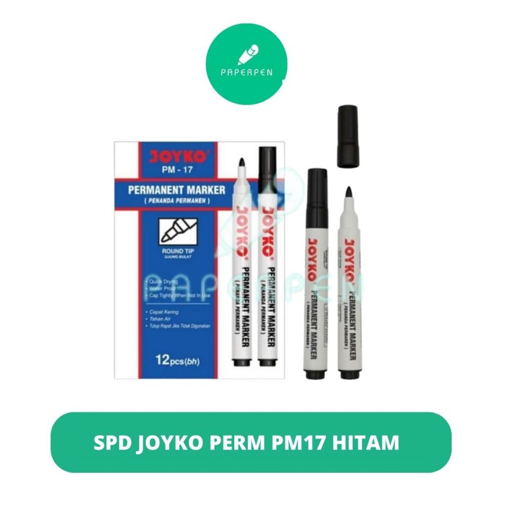 

(Lsn) Spidol Joyko Peremium Pm17 Hitam