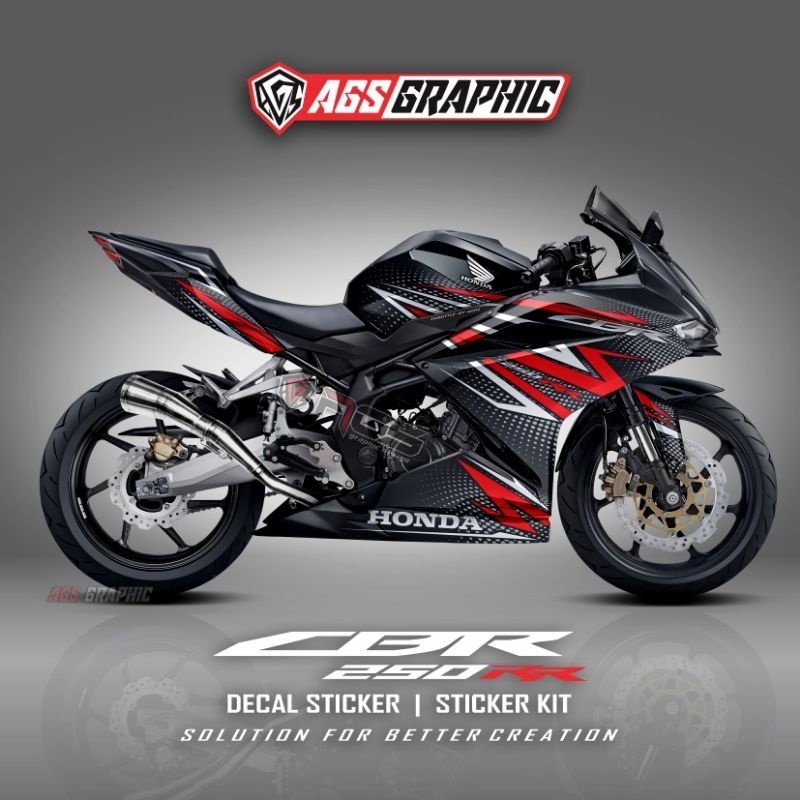 Decal CBR 250R / AllNew CBR250R / Sticker Full Body CBR / DECAL CBR Tribal Taste / Decal AGS GRAPHIC