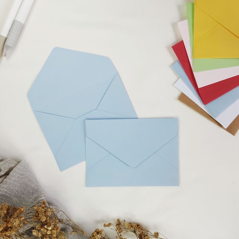 

InJO Isi 100 Amplop Kecil A8 Ukuran 8x6cm Harga Grosir