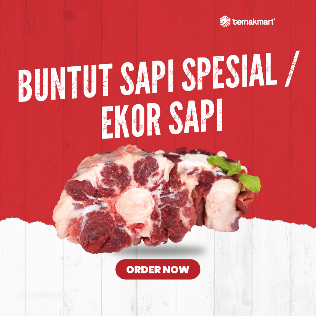 

[BIG RAMADHAN SALE] Ternakmart Buntut Sapi Spesial / Beef Oxtail 250gr 500gr Masakan Puasa