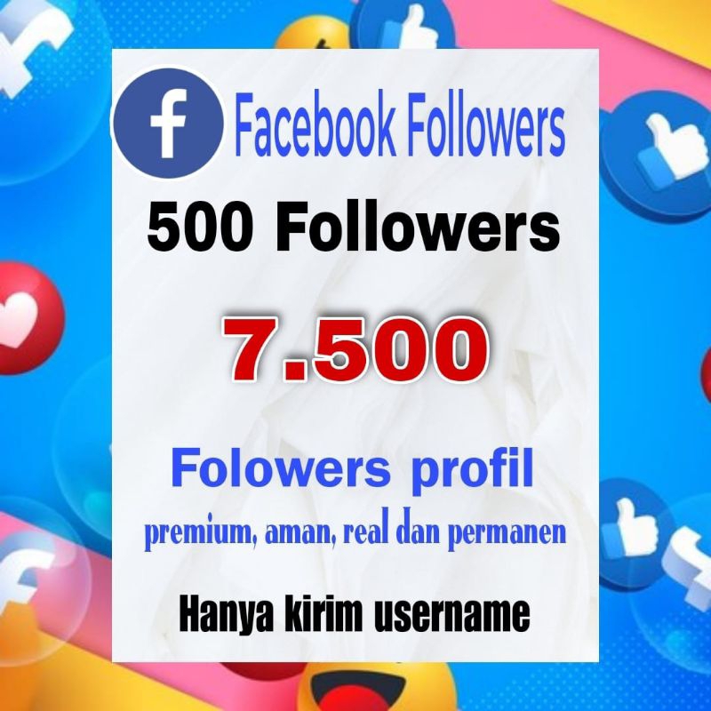 followers facebook real dan permanen