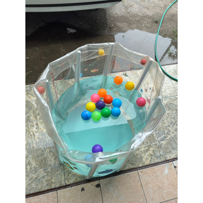 Preloved - Baby Pool Spa - Putih Bening