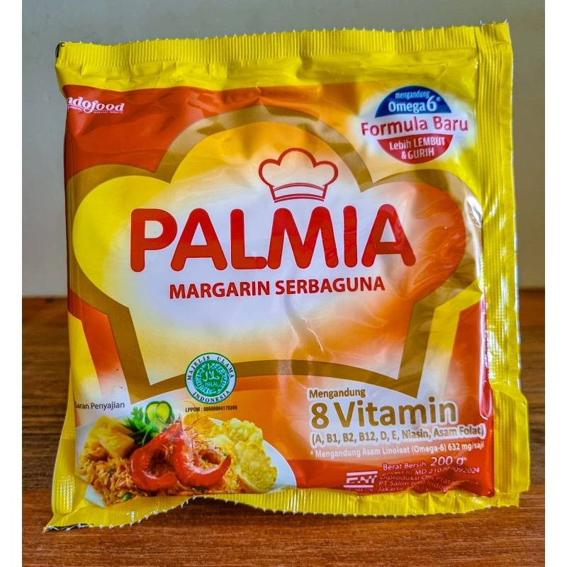 

MENTEGA MARGARIN PALMIA MARGARIN SERBAGUNA 200GR