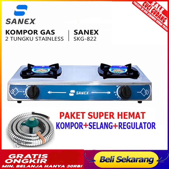 KOMPOR GAS KOMPOR GAS 2 TUNGKU / KOMPOR 2 TUNGKU / KOMPOR 2 TUNGKU MURAH / KOMPOR GAS 2 TUNGKU MURAH