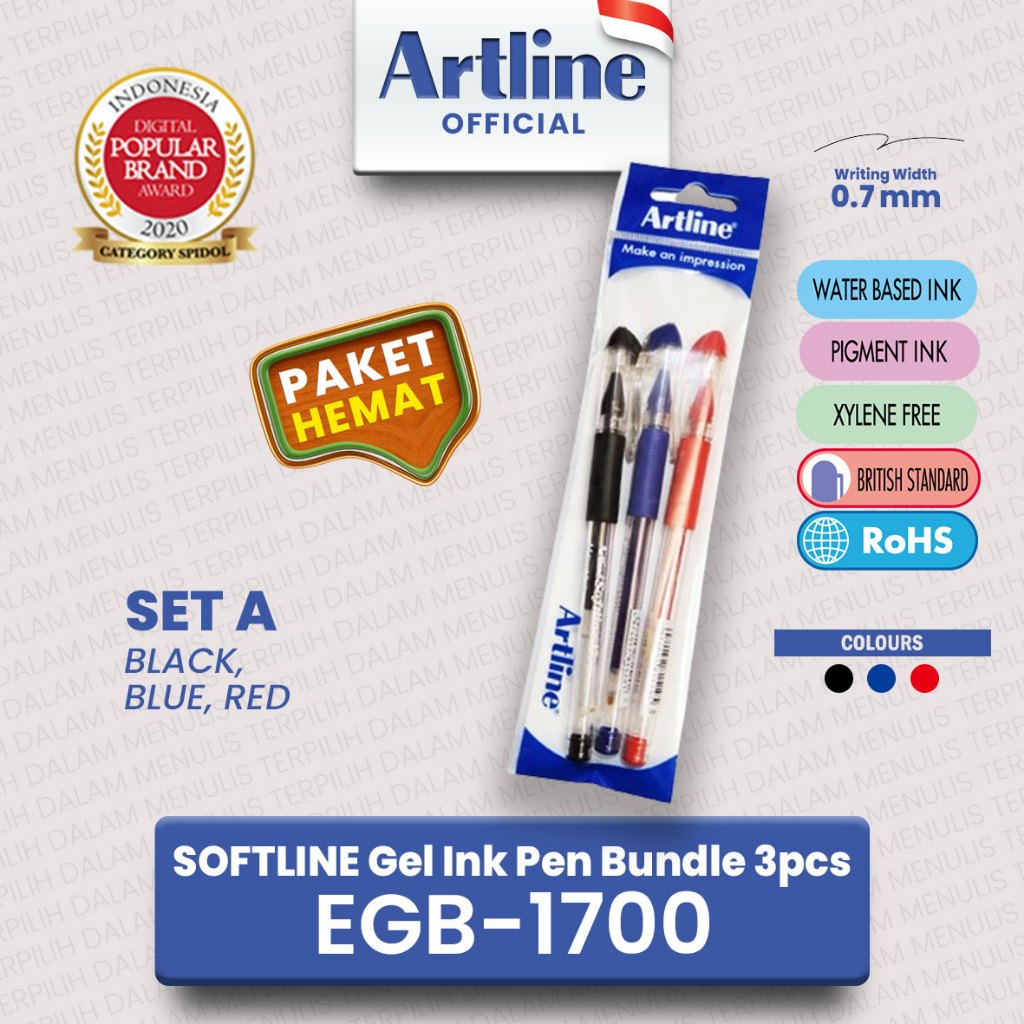

PROMO HEMAT PULPEN ARTLINE SOFTLINE EGB-1700