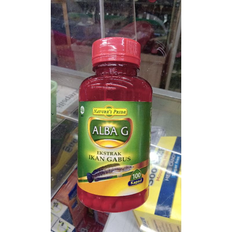 ALBA G natures pride / ekstrak ikan gabus isi 100