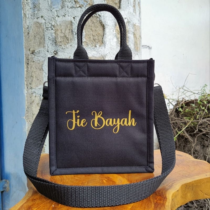 Tas Kanvas Ukuran 18x8x20 cm