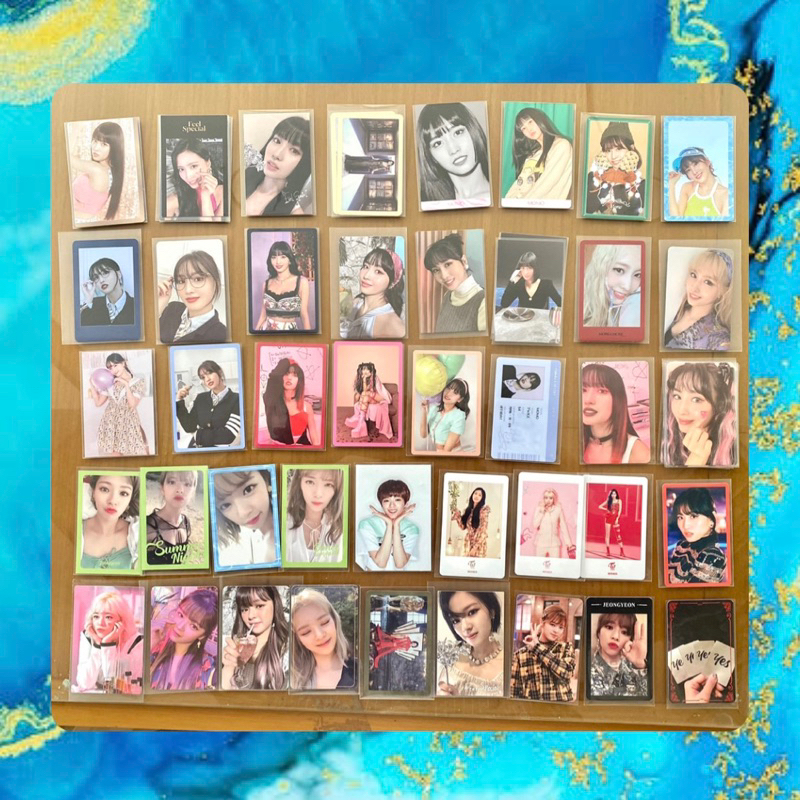 JEONGYEON AND MOMO TWICE PHOTOCARD PC POB