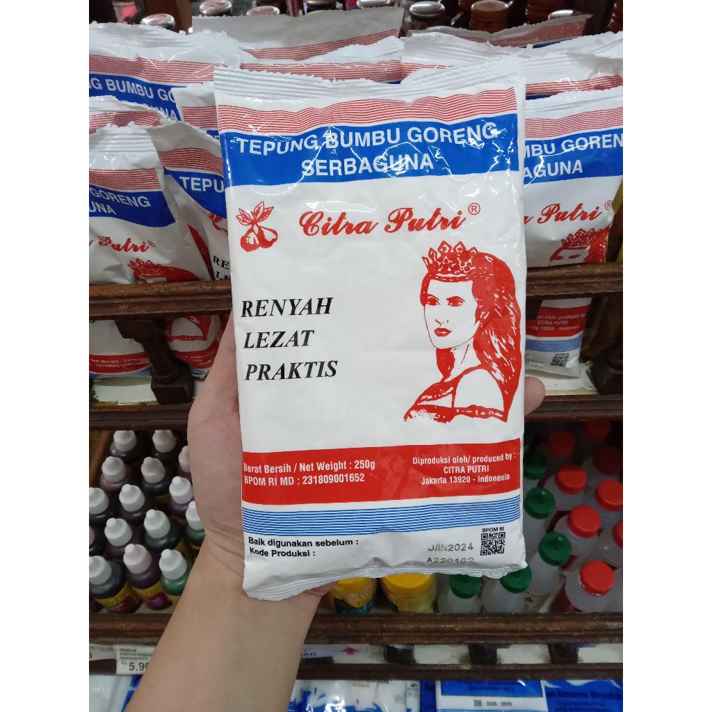 

CITRA PUTRI TEPUNG BUMBU GORENG SERBAGUNA 250g