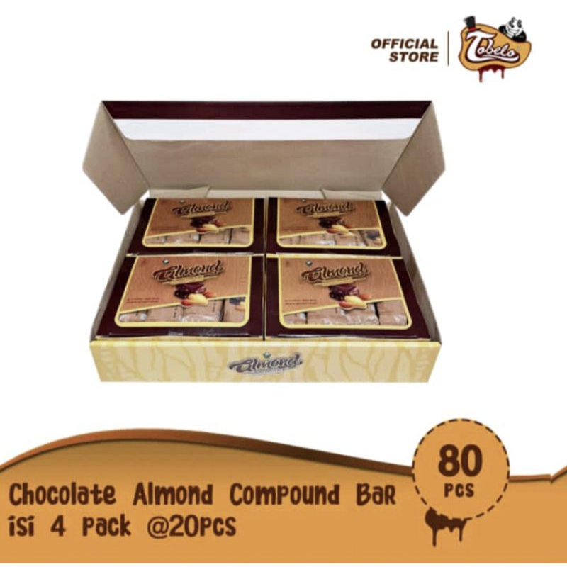 

Coklat Tobelo Almond Compound Bar