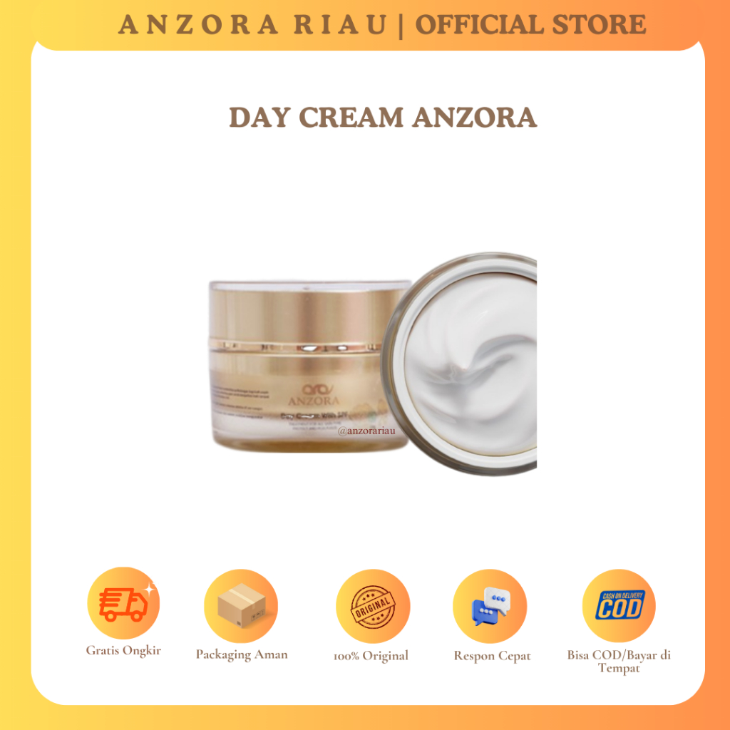 CREAM SIANG| DAY CREAM GLOW ACNE & ADS ANZORA
