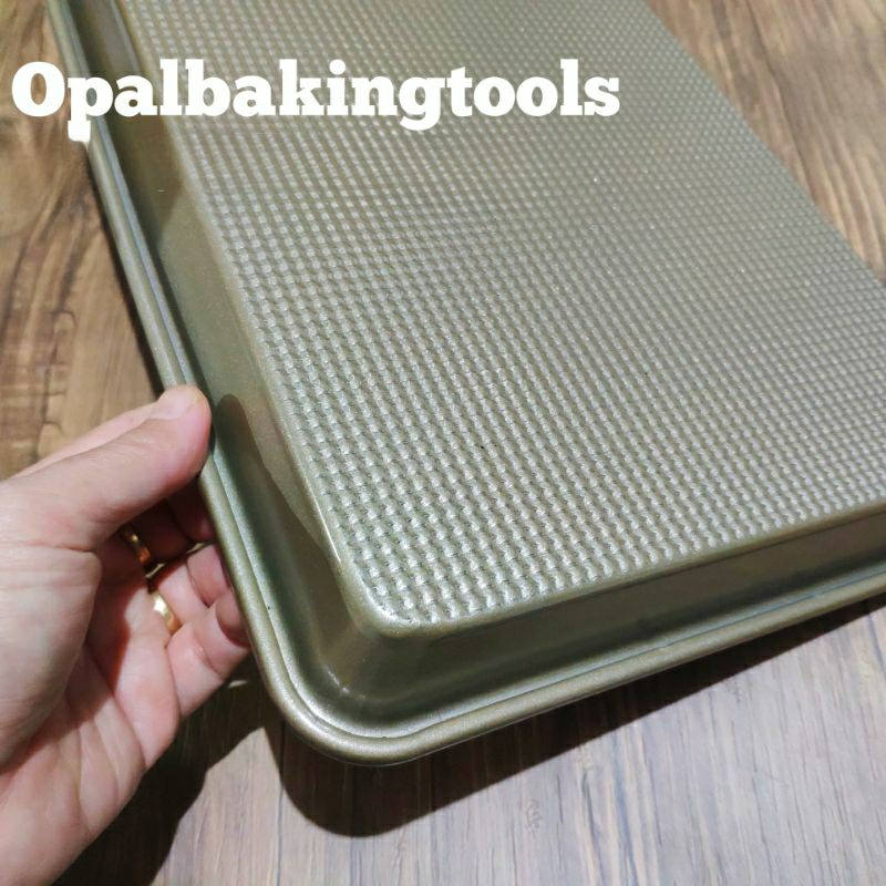 Loyang Kue Kering Teflon Tebal Anti Lengket Permukaan Griddle