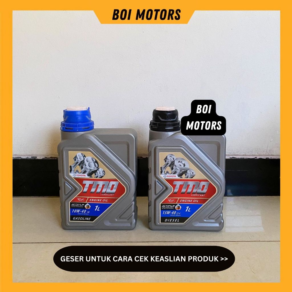 1 LITER - OLI TMO BENSIN (10W-40) DAN DIESEL (15W-40) 100% ORI