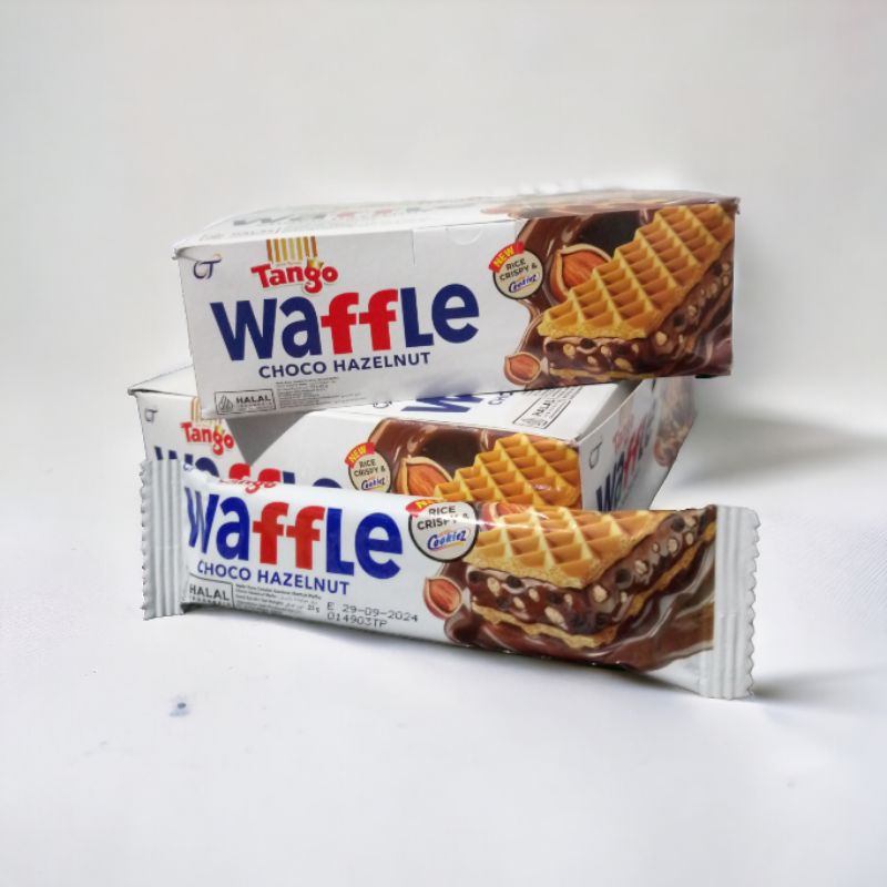 

Snack Tango Waffle Choco Hazelnut 25g 1 Box isi 12pcs