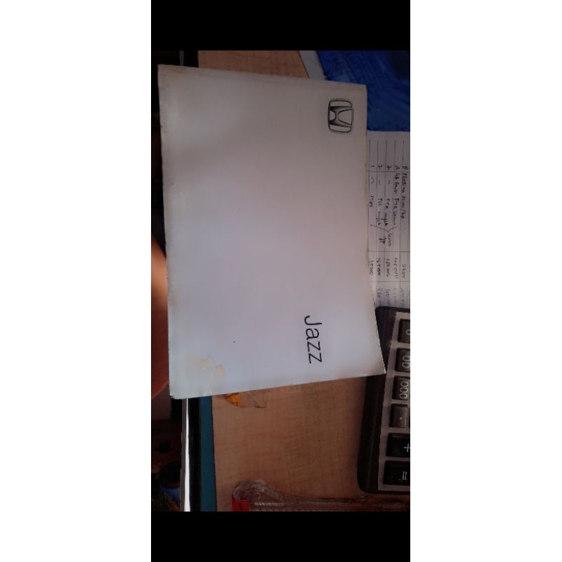 buku manual owner book jazz