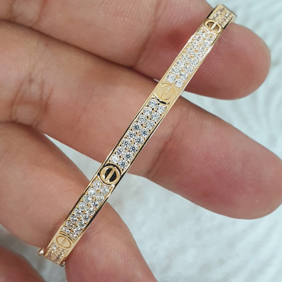 gelang bangkok variasi mata Ad emas 70 % 700 70%