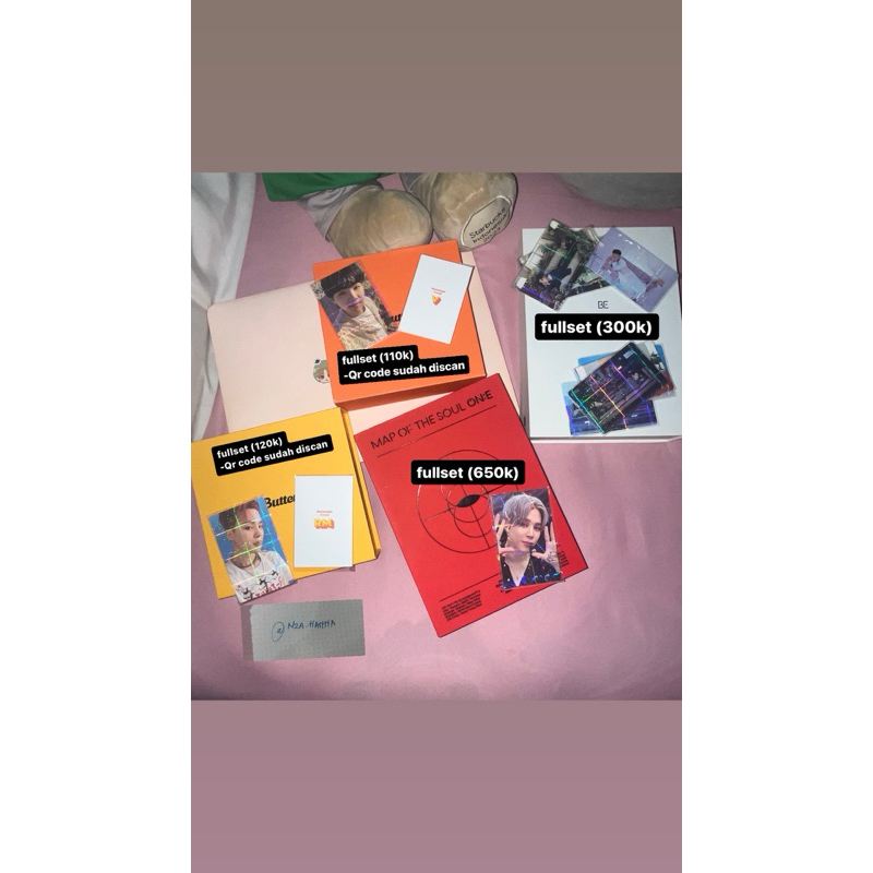 Album Butter, Album BE, DVD mots on:e BTS