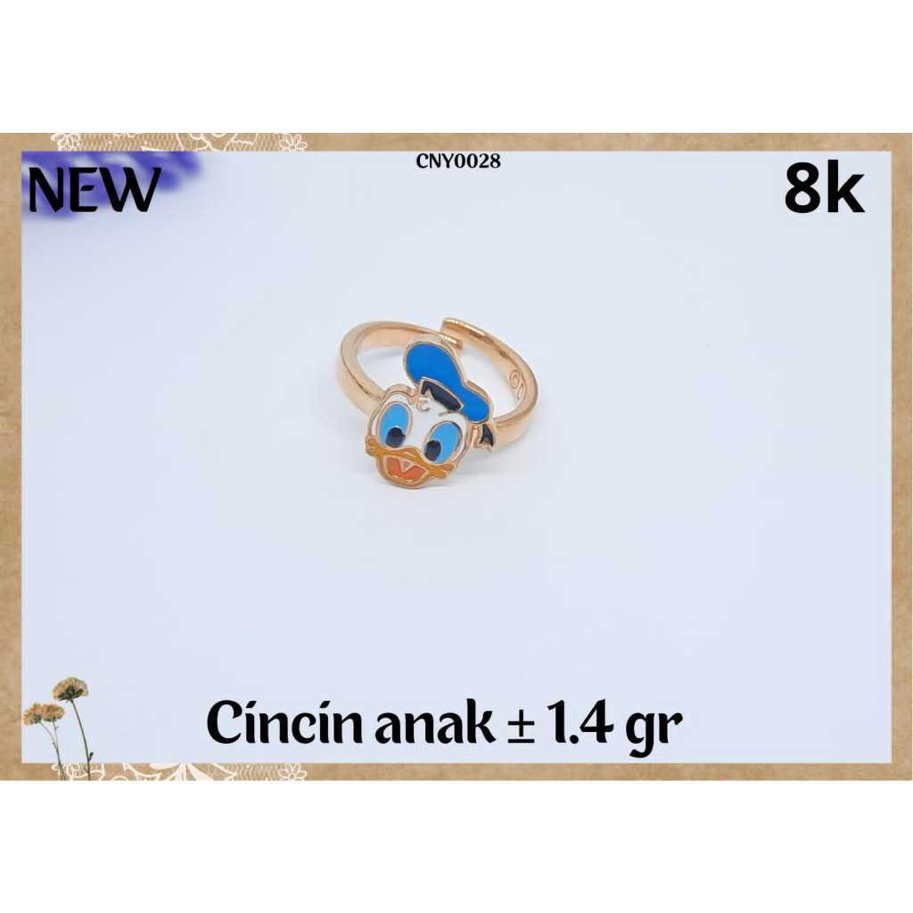 LMV Cincin Emas Anak Karakter 375 8K