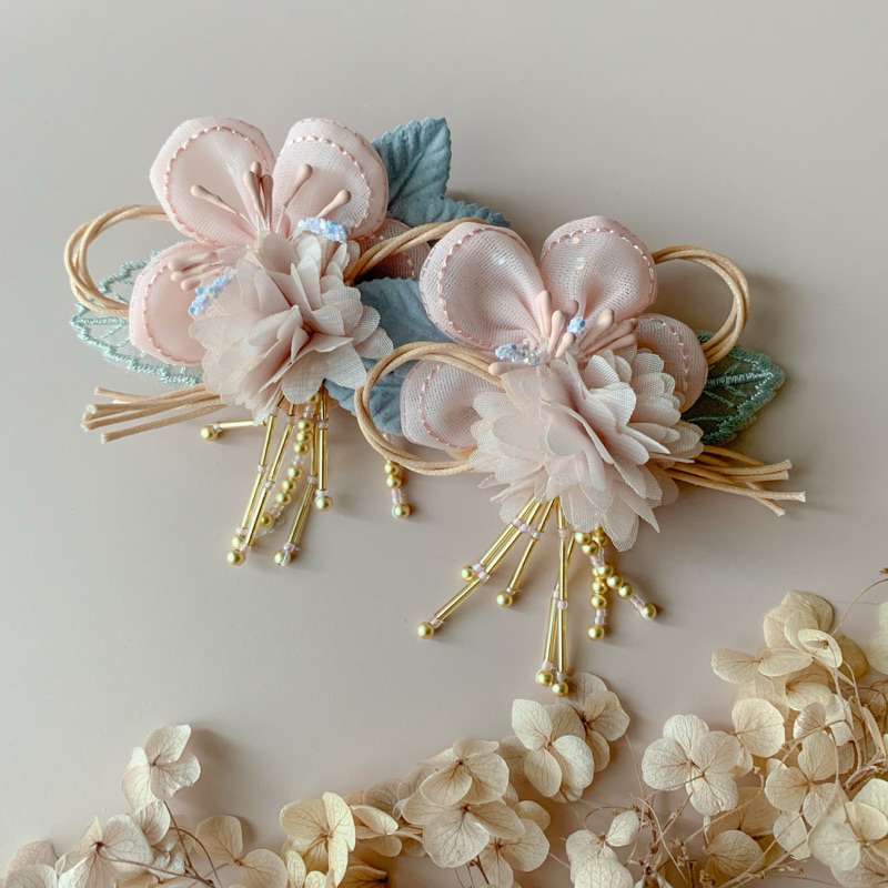 NEW JING YI - jepit rambut imlek ribbonmadness