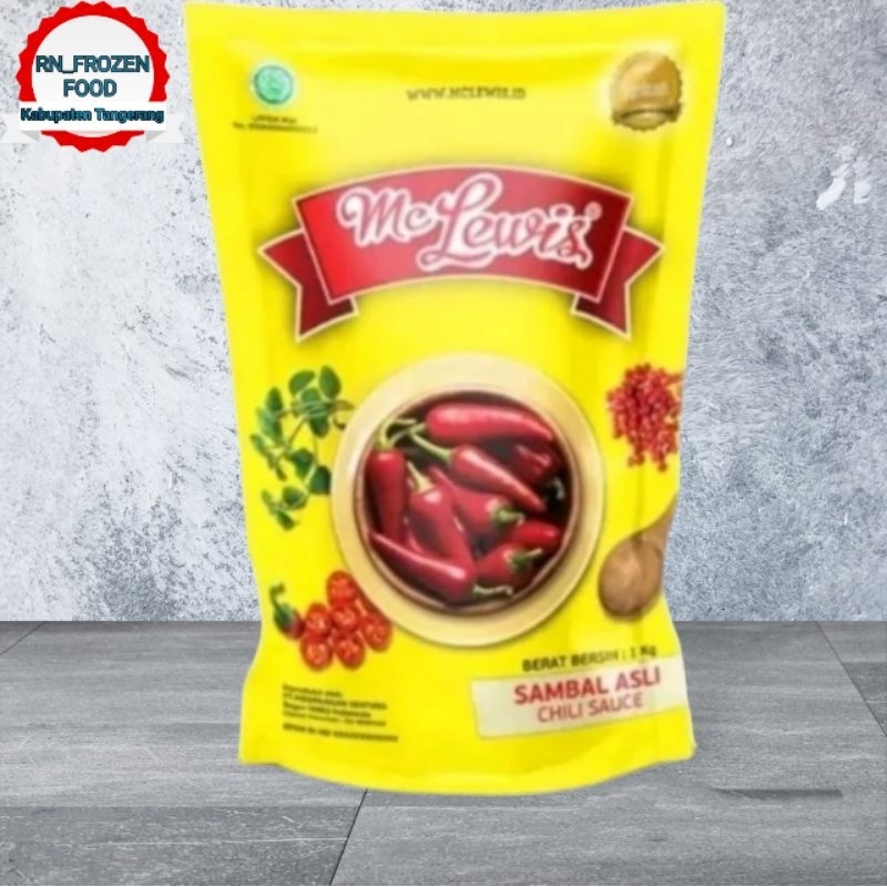 

RN_Frozen - MCLEWIS Saus Sambal Asli Berat Bersih 1 kg