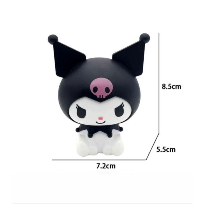 Topper Kue Kuromi / Cake Topper Kuromi Sanrio Series / Cake Decoration