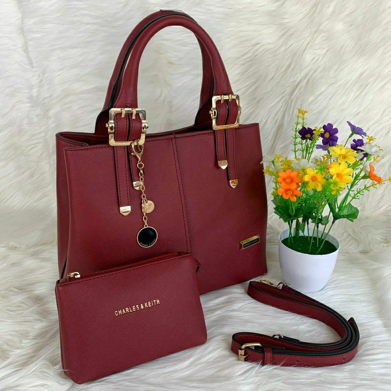 TAS IBU IBU 2 RUANG TERBARU KULIT TAIGA IMPORT SIZE 32CM TERLARIS