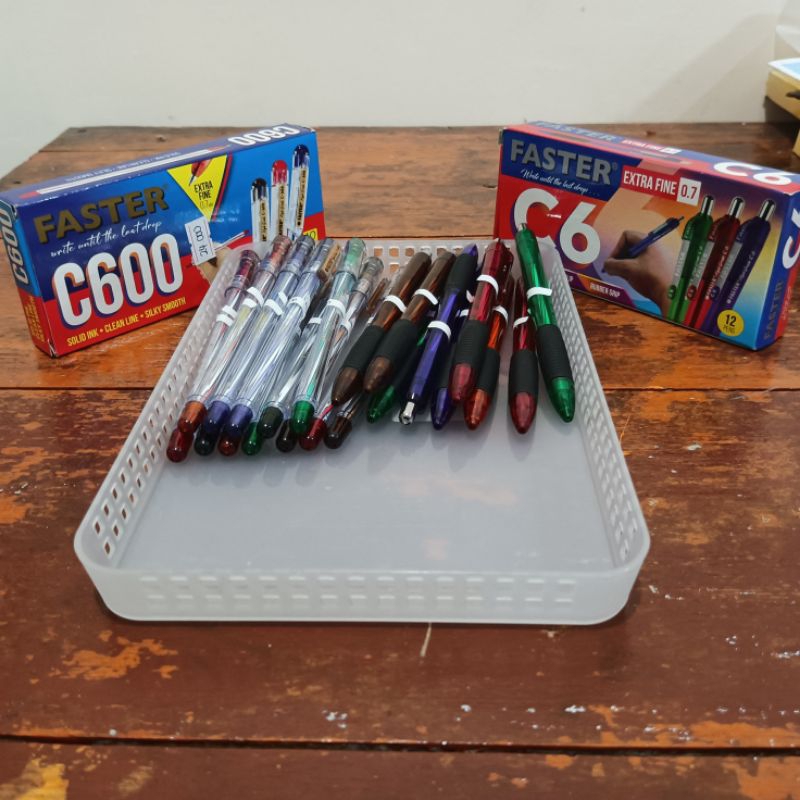 

Pulpen Faster Tutup dan Klick C 600 / C 6