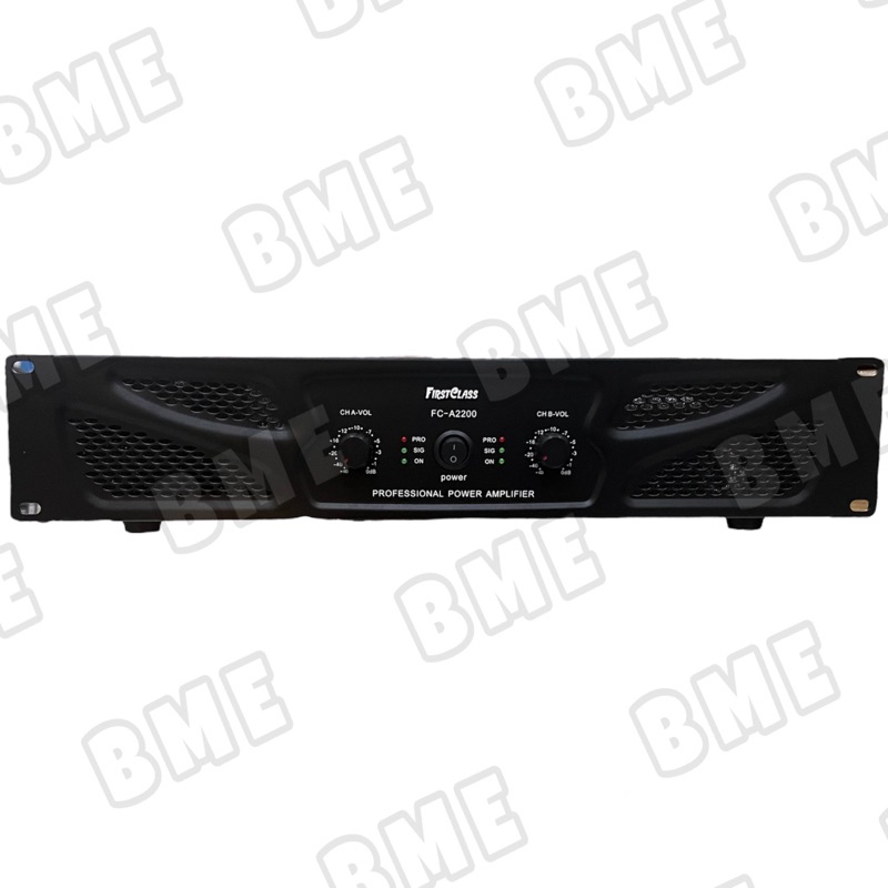 POWER AMPLIFIER FIRSTCLASS FC A2200 FCA2200 FCA 2200 FIRST CLASS