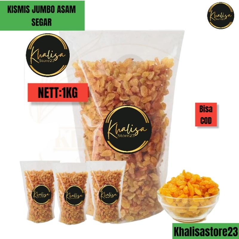 

KISMIS KUNING JUMBO 1KG