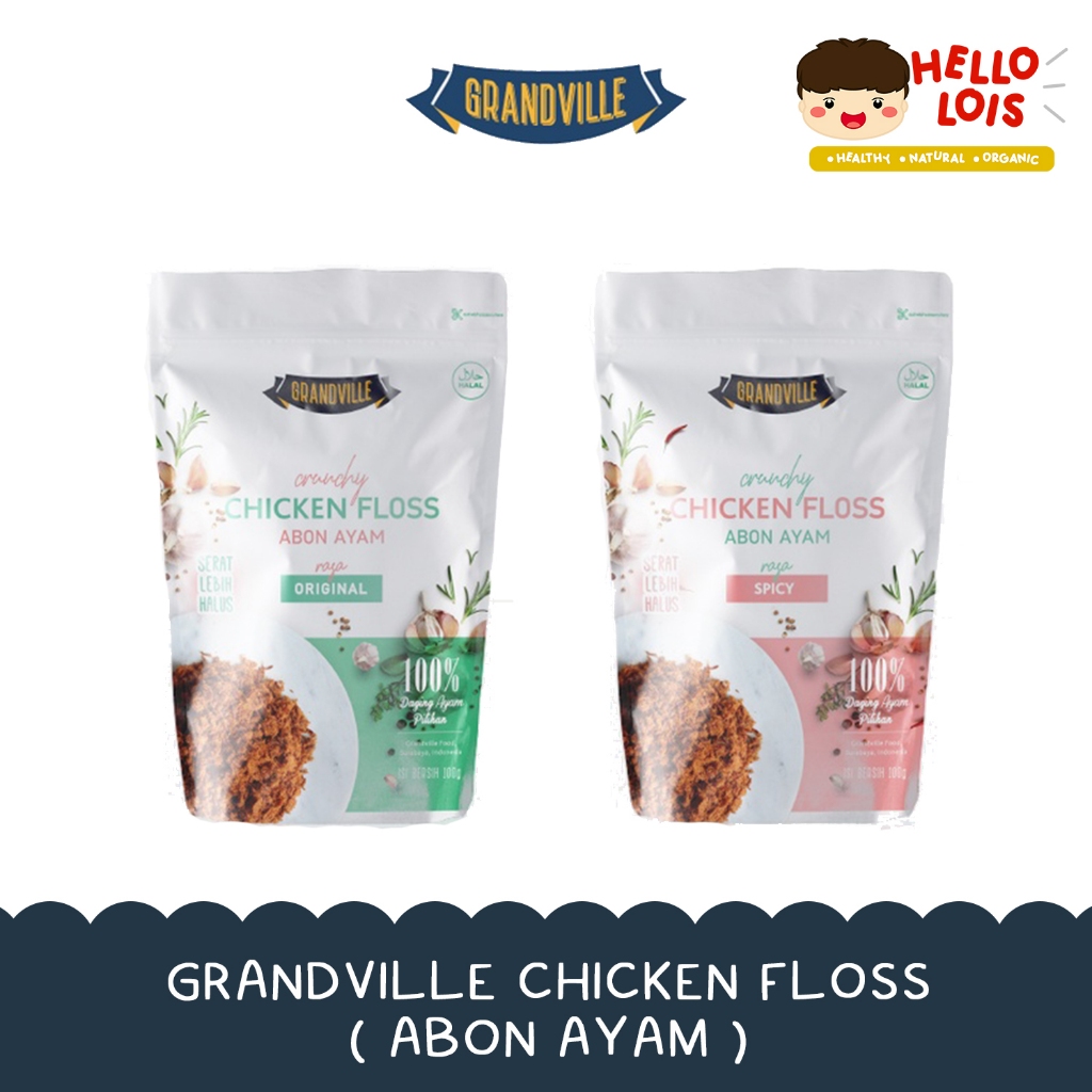 

GRANDVILLE CRUNCHY CHICKEN FLOSS EXPIRED 06/25