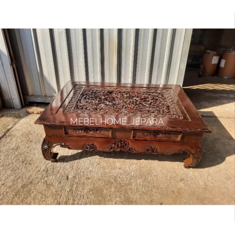 meja ketapang jati jepara dimensi laci meja ketapang jati/meja,FREE ONGKIR ukir jati