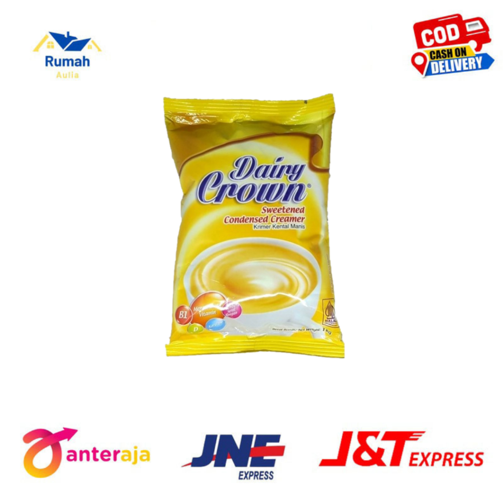 

Susu Krimer Kental Manis Dairy Crown 1 Kg kemasan Bag