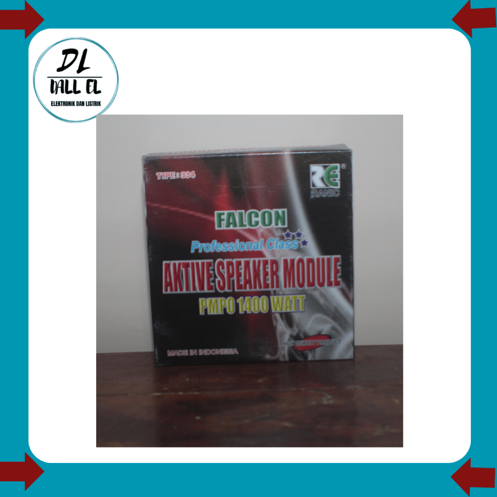 kit aktif speaker stereo  module tip 41/42 pmpo 1400 watt ranic 334