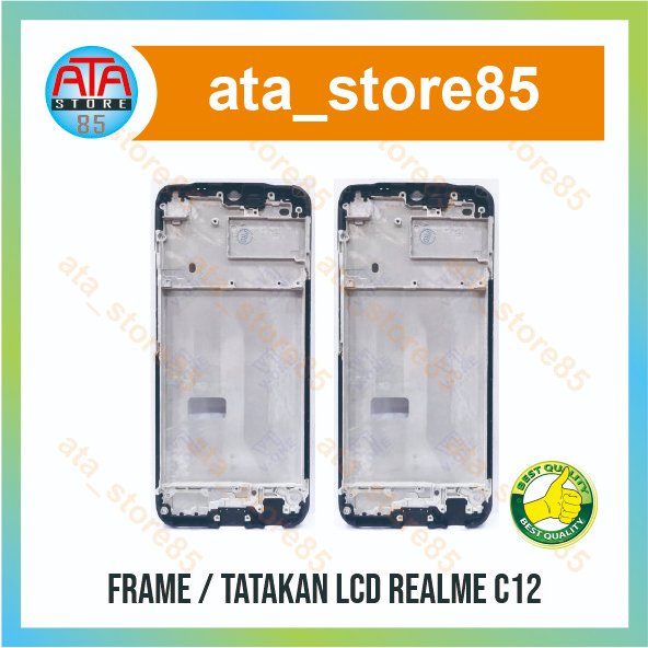 Frame LCD Realme C12 Tatakan Tulang Tengah Ori