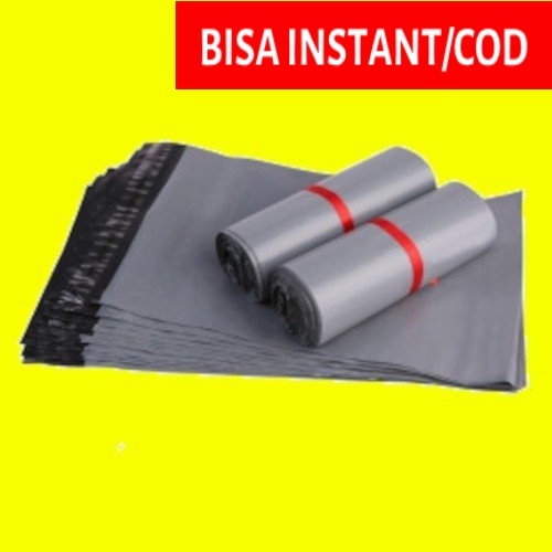 

(BISA INSTANT/COD) Kantong Amplop Plastik Packing Polymailer Polybag Doff 60 Micron 100 pcs Murah