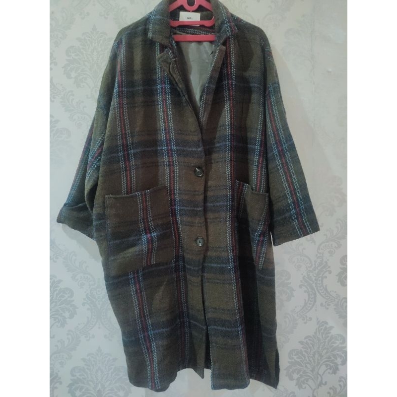 Winter Coat/Coat Wool Motif