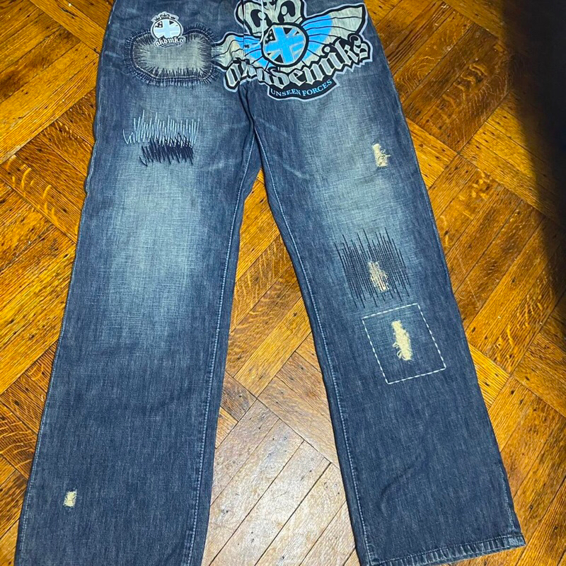 AKADEMIKS PANTS (RARE ITEM) - CELANA JEANS AKADEMIKS - BAGGY PANTS FUBU - MAJAH FLAVAH - SOHK - SEAN