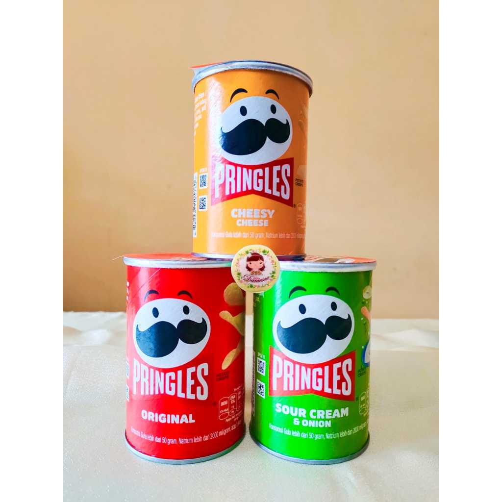 

.Pringles Mini 42 gr all keripik kentang banyak rasa - (SCP)