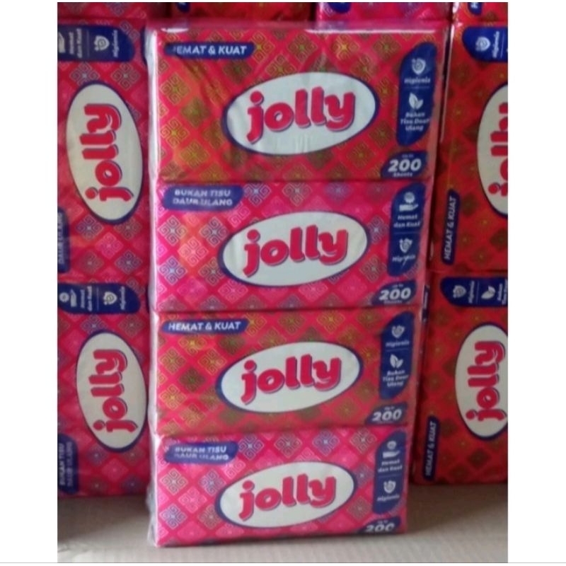 Tissue Jolly 200 Sheet