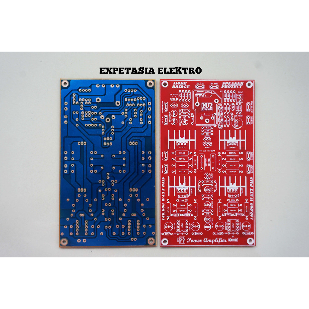 PCB POWER AMPLIFIER 140 WATT MODE BRIDGE PLUS PROTECTOR
