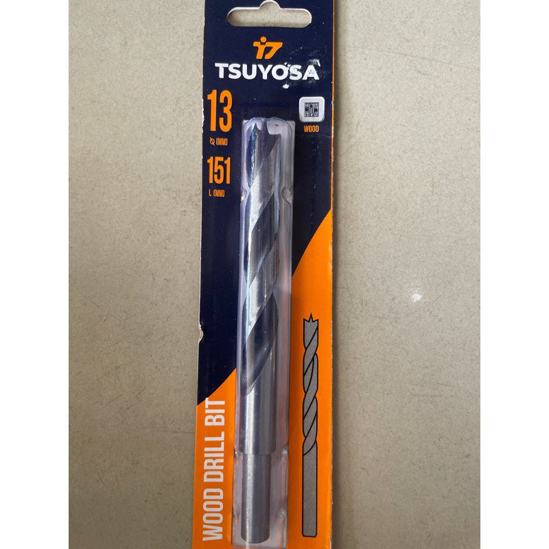 MATA BOR KAYU TSUYOSA 13MM/MATA BOR KAYU TSUYOSA 13mm HARGA 1Pcs