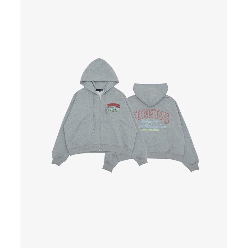 Jaket Hoodie Zip NewJeans Bunnies Camp Kpop