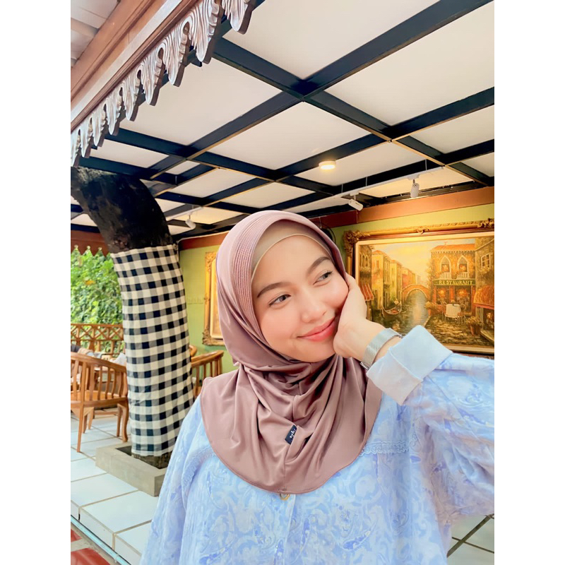 FYLA HIJAB - HIJAB SPORT JERSEY PENDEK / BERGO HAMIDAH / SPORT MARISA