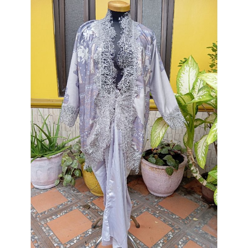 outer viscose Lace - Nagita Lace outer - outer batik Lace -outer Lace babyblue-outer Lace murah