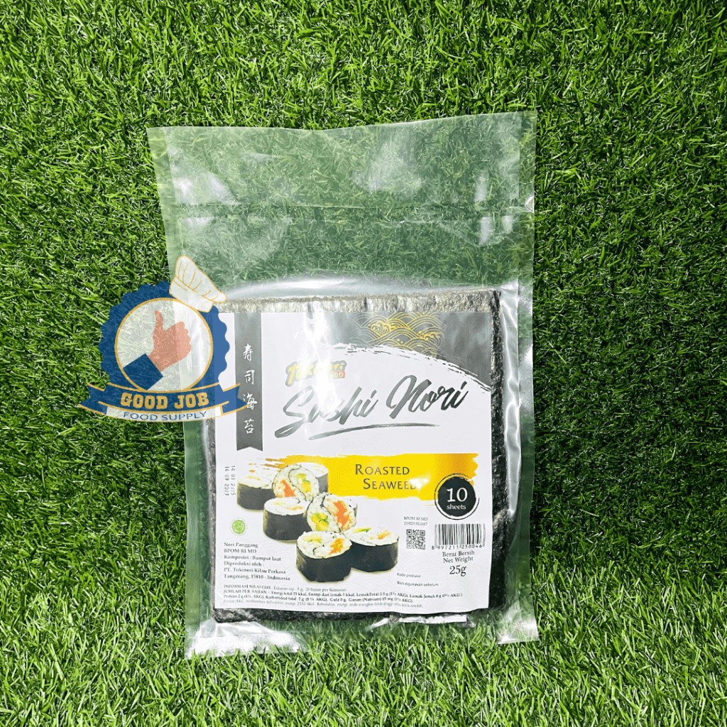 

Tokinori Roasted Seaweed 10 Lembar HALAL| Nori Sushi | Yaki Nori Roasted Seaweed