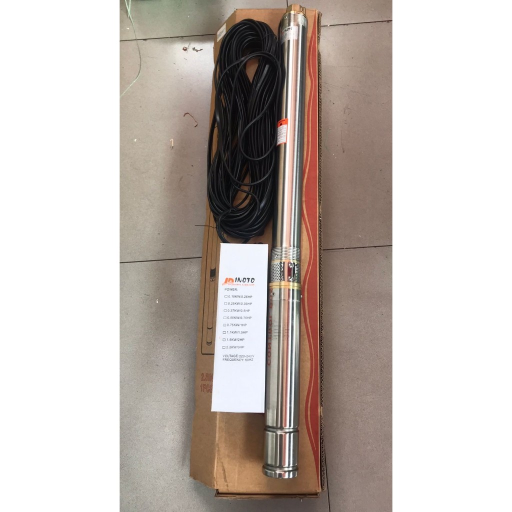 INOTO 2.5IN 117 + KABEL 30M submersible 0,33hp 1/3hp 2.5 2,5 IN 2,5IN