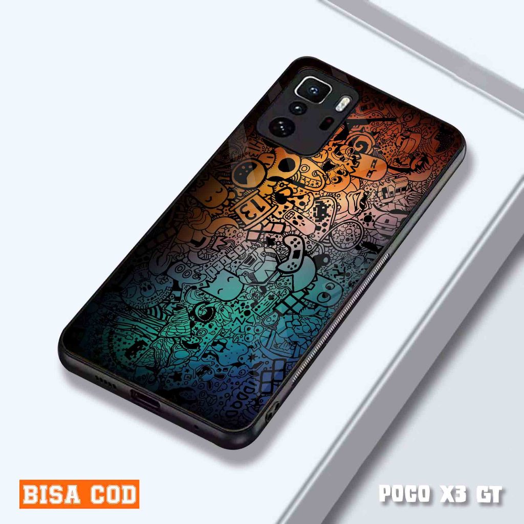 Casing Poco X3 GT - Case Poco X3 GT - Case Motif GRAFT2024 - Kesing hp POCO X3 GT Pelindung hp Poco 
